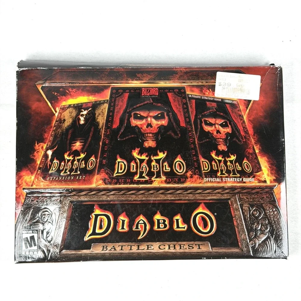 Blizzard Entertainment: Diablo Battle Chest (PC) Expansion/Manual/Complete